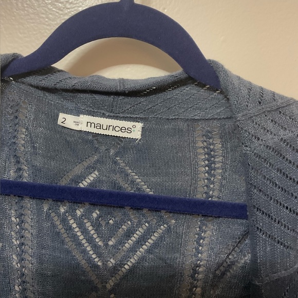 Maurices Ombré Long Sleeve Cardigan - Picture 2 of 3